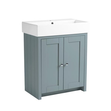 Distinct Chiltern 700mm 2 Door Basin Unit, Min Blue (Unit Only) product image