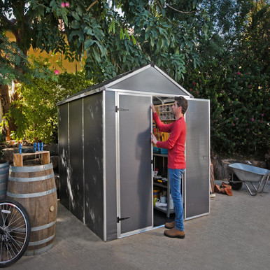 Rubicon Shed, 6 x 8, Dark Grey product image