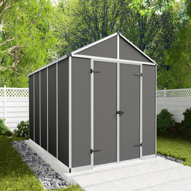 Rubicon Shed, 8 x 12, Dark Grey product image