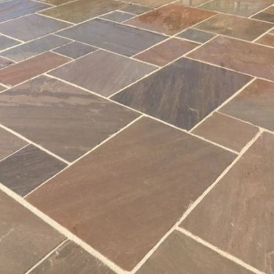 Indian Sandstone Project Pack, Autumn Brown, 18mm, 18.97m2 product image