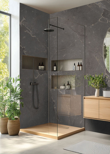DuraPanel Ferro Graphite Corner Kit product image