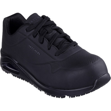 Skechers Workwear Uno Doltin Safety Trainer - Black - Size 11 product image