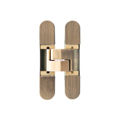 Agb Eclipse Adjustable Concealed Hinge, Matt Antique Brass product image