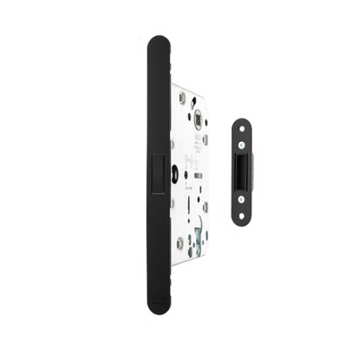 Agb Revolution Xt Magnetic Euro Sashlock, 60mm Backset, Matt Black product image