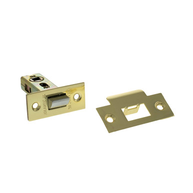 Atlantic Bolt Through Tubular Latch, 2.5" - Polished Brass product image