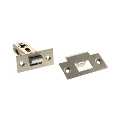 Atlantic Bolt Through Tubular Latch, 63mm, Satin Nickel product image
