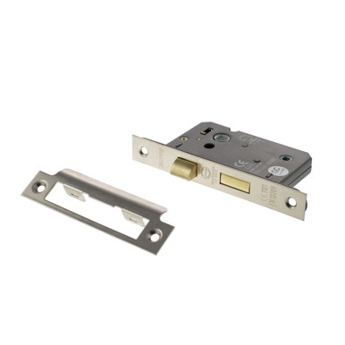 Atlantic Bathroom Lock, Polished Nickel, 2.5" product image