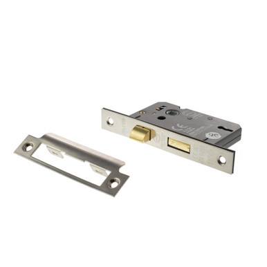Atlantic 3 Lever Key Sashlock, 2.5", Satin Nickel product image