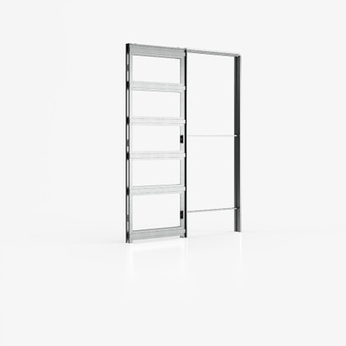 Ermetika EvoKit Pocket Door System, 826mm x 2040mm Door, 125mm WT, White product image