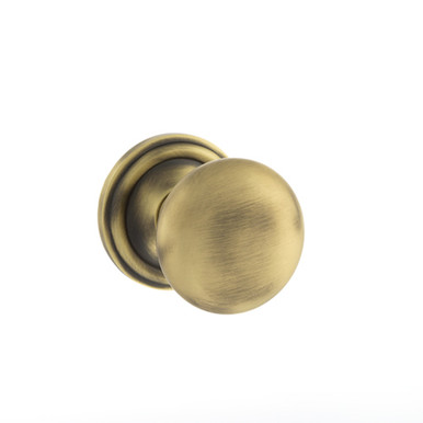 Old English Harrogate Brass Mushroom Mortice Knob, Matt Antique Brass product image