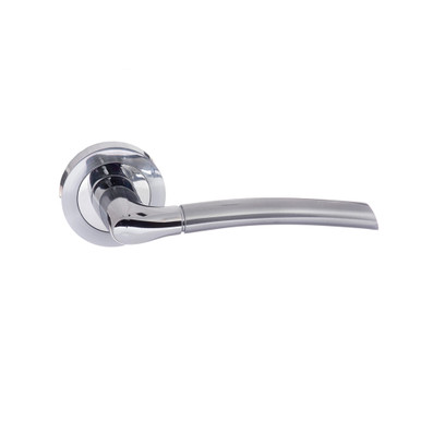 Status Indiana Door Handle On Round Rose, Scpc product image