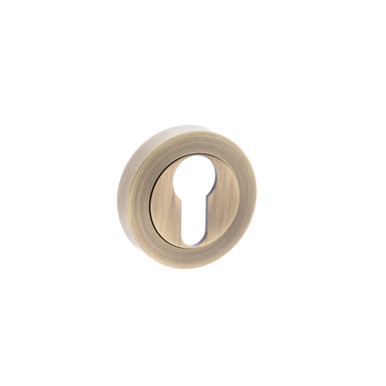 Old English Euro Escutcheons, Gold product image