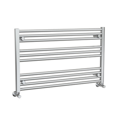 Distinct Cross Bar Horizontal Towel Rail, 25mm, Heating Only, 600mm x 1000mm product image