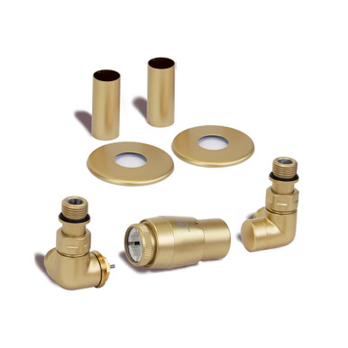 Vision Sets Of Valves With 3 Axis Corner Trvs, 50mm Pipe Masking Set 185x90x60 Brass product image
