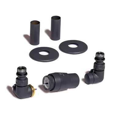 Vision Valve Set With 3 Axis Corner Trvs, 50mm Pipe Masking Set 185x90x60 Modern Grey product image