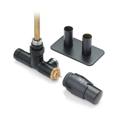 Ideal Valve For Installing Towel Rail As Dual Fuel xx Soft Black product image