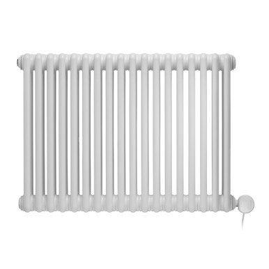 Traditional 3 Column Deep Electric Radiator With Terma Veo Heating Element 600x834x130 White product image