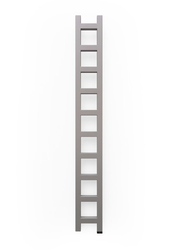 Matt Textured Taupe Oil Filled Electric Towel Rail With Terma One Heating Element 1600x200x72 Sparkling Gravel product image