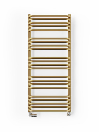 Alex Heated Towel Rail, Brass 1140x500x120 Brass product image