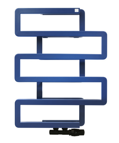 Smooth Silk Texture Dark Denim Blue Heated Towel 655x500x132 to 140 Denim Blue product image