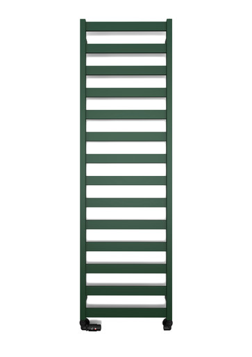 Smooth, Matt, Green, Heated Towel 1630x500x72 RAL 6028 (Matt) Green product image
