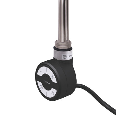 Moa Fully Thermostatic Element With 2 hr Drying Function 430x55x39 Black product image