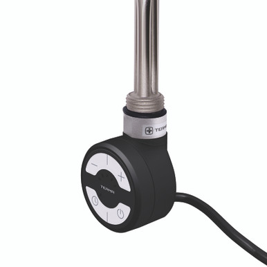 Moa Fully Thermostatic Element With 2 hr Drying Function 630x55x39 Black product image