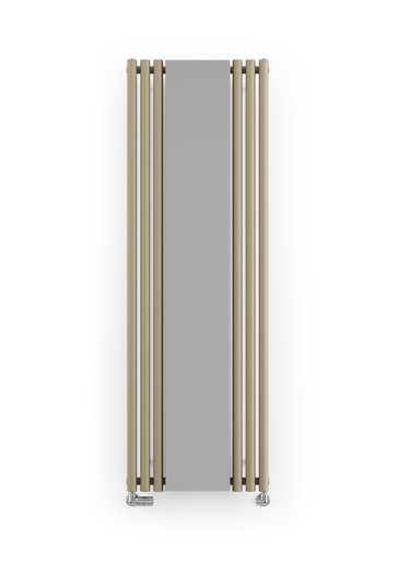 Rolo Mirror Radiator, 40mm Diameter, Sand Brown 1800x590x96 Quartz Mocha product image