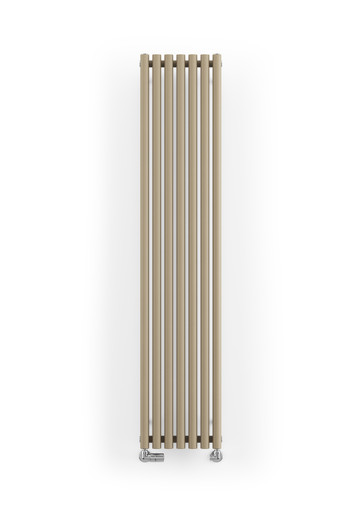 Rough Textured Sand Brown Designer Radiator, 40mm Diameter Bars 1800x370x96 Quartz Mocha product image
