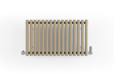 Rough Textured Sand Brown Designer Radiator, 40mm Diameter 500x865x96 Quartz Mocha product image