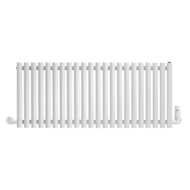 Smooth Silk White Designer Radiator, 40mm Diameter 500x1195x96 White RAL 9016 product image
