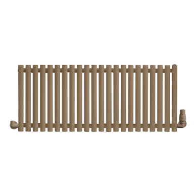 Rough Textured Sand Brown Designer Radiator, 40mm Diameter Bars 500x1195x96 Quartz Mocha product image