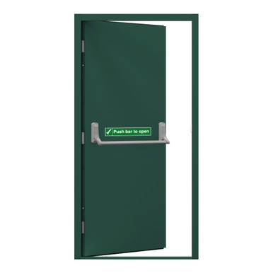 Budget Fire Exit Door, 890mm x 2095mm Left Handed External Open product image