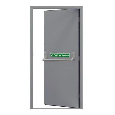 Budget Fire Exit Door 990mm x 2095mm, Right Hand, External Open product image
