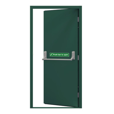 Budget Fire Exit Door, 990mm x 2095mm, Right Hand External Open product image