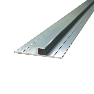 Wetwall Tile H Joint, Polished Silver, 2450mm product image