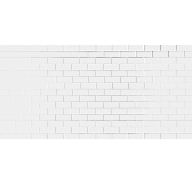 Wetwall Tile Pure White Composite, 1220mm x 2440mm x 3mm product image