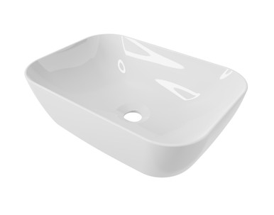 Distinct Tasman Rectangle Countertop Basin, White, 460mm (Basin Only) product image
