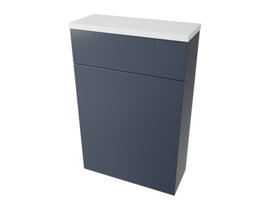 Distinct 560mm Square Fronted BTW WC Unit, Midnight Grey (Unit Only) product image