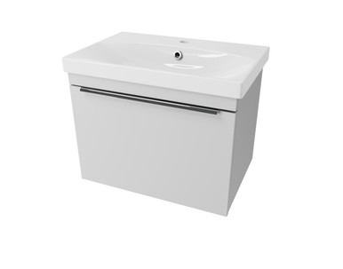 Distinct Cranborne W/Mount Basin Unit, 500, 1 Drawer, White (Unit Only) product image