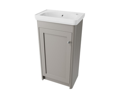 Distinct Cotswold 435mm C/R Unit, One Door, S/Grey (Unit Only) product image