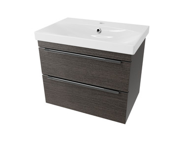 Distinct Cranborne W/Mount Basin Unit, 600mm, 2 Drawers, Wood (Unit Only) product image