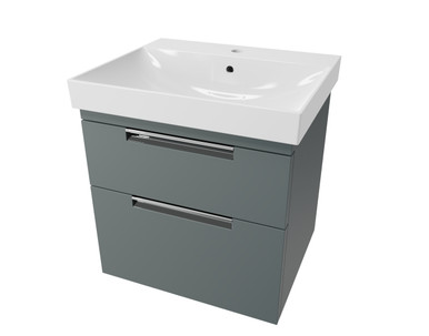 Distinct Dedham 500mm Two Drawer Basin Unit, Willow (Unit Only) product image