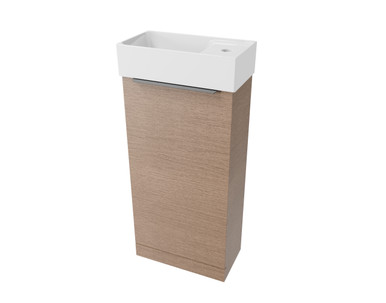 Distinct Arnsdale Cloakroom Basin Unit, 400mm, 1 Door (Unit Only) product image
