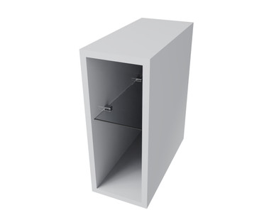 Distinct Dedham Open Storage, 200mm, Gloss Light Grey product image