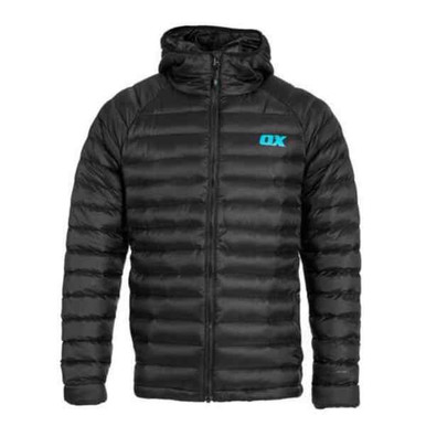 Ox Ribbed Padded Jacket, Black, Large product image