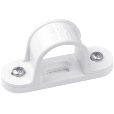 Univolt 25mm White Pvc Spacer Saddle product image