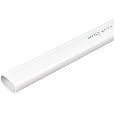 Univolt Ufr25 Oval Pvc Conduit, 25mm x 3m product image