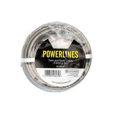 Twin & Earth Cable, 2.5mm x 5m product image