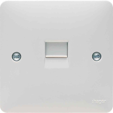 Hager Rj45 Plate Socket product image